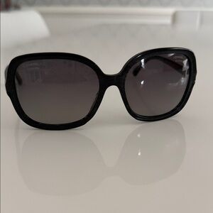 CHANEL Polarized Black Sunglasses